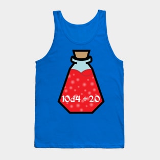 DIY Single Supreme Health Potions for Tabletop Board Games Sticker Tank Top